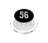Maglia sportiva con numero 56, effetto invecchiato PopSockets PopGrip per MagSafe