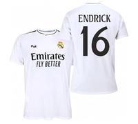 Maglia Sportiva Endrick - Gioventù, Talento e Potenza in un Capo Progettato per Ispirare la Nuova Generazione di Amanti del Calcio, bianco, M