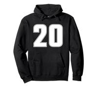 Maglia Sportiva Numero 20 VENT'ANNI 2020 Adolescente Felpa con Cappuccio