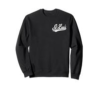 Maglia sportiva retrò con scritta "St Louis Varsity" Felpa