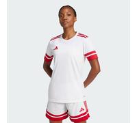Adidas Maglia SQUADRA25 Donna manica corta Bianco/Team Power Red 2 S