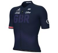 Ale Prime British Federation Training 2025 Short Sleeve Jersey Blu S Uomo Multicolor