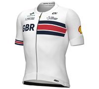 Maglia SQUADRA NAZIONALE BRITANNICA Race 2025 bianco/rosso L