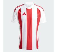 Adidas Striped 24 Short Sleeve T-shirt Rosso 2XL Uomo