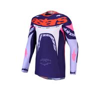Maglia SUPERTECH DYNA Viola Blu ALPINESTARS - UE: M