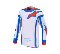 Maglia SUPERTECH VESTA Bianco Rosso ALPINESTARS - UE: 2XL