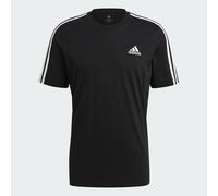 MAGLIA T-SHIRT ADIDAS M 3S SJ TEE ESSENTIALS 3 STRIPES cotone jersey
