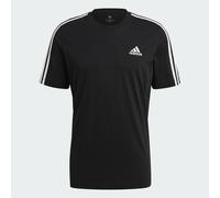 MAGLIA T-SHIRT ADIDAS M 3S SJ TEE ESSENTIALS 3 STRIPES cotone jersey