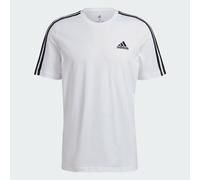 MAGLIA T-SHIRT ADIDAS M 3S SJ TEE ESSENTIALS 3 STRIPES cotone jersey