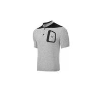 Maglia taglio dritto manica corta lebram parpaillon grigia
