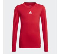 adidas Team Base Tee Y, Maglia lunga Bambini e ragazzi, Team Power Red, 9 anni