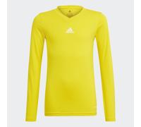adidas Team Base Tee Y, Maglia lunga Bambini e ragazzi, Giallo (Tmyell), 7-8 anni