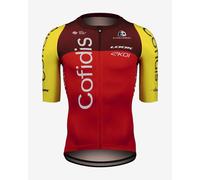 Maglia Team Cofidis 2025 Aero manica corta rosso giallo - L