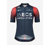 Maglia Team Ineos Grenadiers 2022 Icon manica corta bambini blu rosso - 116