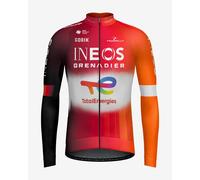 Maglia Team Ineos Grenadiers 2025 Hyder manica lunga arancione - L