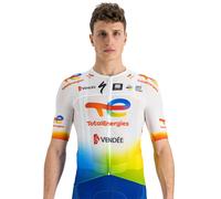 Maglia TEAM TOTALENERGIES Pro Race Light 2023 bianco L