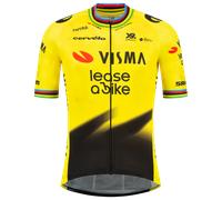 Maglia TEAM VISMA LEASE A BIKE Campione d'Ungheria 2026 nero