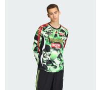 adidas Originals - Teamgeist - Maglia stile moto verde con stampa 2XS