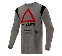 Alpinestars Techdura, maglia XXL male Grigio/Nero/Rosso