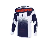 Alpinestars Techstar Swan Long Sleeve Jersey Blu M Uomo