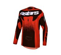 Maglia TECHSTAR SWAN Rosso Nero ALPINESTARS - UE: L