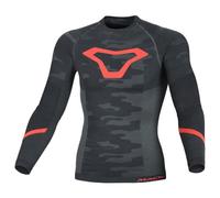 Maglia Intima Tecnica Termica Macna Baselayer Winter Nero Rosso XXL-3XL