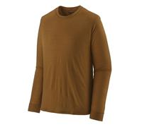 Maglia tecnica Patagonia M's L/S Cap Cool Merino Blend Shirt (Wolf Brown) Uomo S