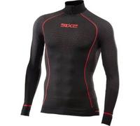 Maglia LUPETTO TS13W CU Nero Rosso - SIXS - RI: 3X/4X