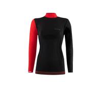 Maglia termica a collo alto da donna Lenz Merino 6.0 Noir S