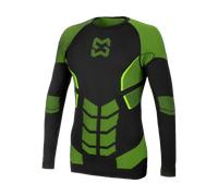 Maglia termica a manica lunga Sportive nera lime