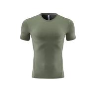 Maglia Termica Caldissima Maglia Termica Verde Uomo Uomo Maglietta Abbigliamento Corsa Uomo Inverno Gym Tank Top Canotta Termica Ciclismo Camicia Maniche Corte Intimo Termico Uomo Manica Corte