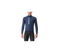 Maglia termica castelli entrata a manica lunga blu