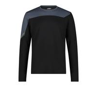 CMP Man T-Shirt Maglia Unlimitech da Uomo in Jersey Stretch Nero/Antracite, 54