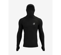 Maglia termica Compressport 3D Thermo UltraLight Racing manica larga nero - L