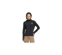 adidas - Women's ADI365 Running Essentials Winter Hooded - Maglia da corsa S nero