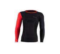 Maglia termica con girocollo Lenz Merino 6.0 Nero XL
