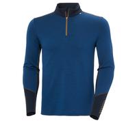 Maglia termica con zip a metà Helly Hansen Lifa Merino Bleu M