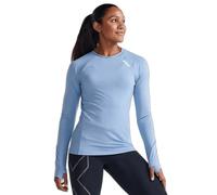 Maglia termica da donna 2XU Ignition Bleu