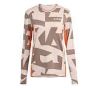 Maglia termica da donna adidas Synthetic Marron S