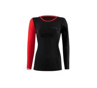 Maglia termica da donna con girocollo Lenz Merino 6.0 Noir L