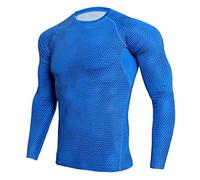 Maglia termica da uomo autunno inverno calda maglietta intima ad asciugatura rapida strato sportivo invernale fitness top a maniche lunghe traspirante top base top per casa indoor outdoor Halloween