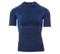 MAGLIA TERMICA UOMO 160GR MANICA CORTA TSHIRT TECNICA SPORT LAVORO RUNNING CORSA