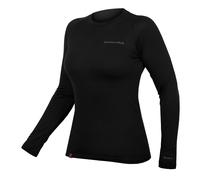 Maglia termica donna a manica lunga in misto Endura BaaBaa Nero