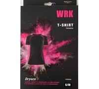 Maglia Termica Donna WRK Manica Corta T-Shirt Traspirante Running Corsa Sport