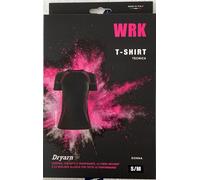 Maglia Termica Donna WRK Manica Corta T-Shirt Traspirante Running Corsa Sport
