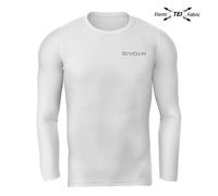 Maglia termica elasticizzata Givova Corpus 3 Blanc 2XL