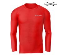 Maglia termica elasticizzata Givova Corpus 3 Rouge 2XL
