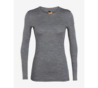 Maglia termica Icebreaker 200 Oasis manica lunga grigio donna - XS