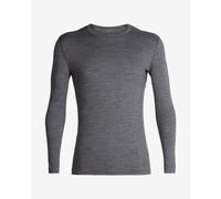 Maglietta da uomo Icebreaker Mens 200 Oasis LS Crewe Taglia: XL / Colore: grigio