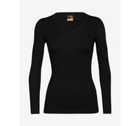 ICEBREAKER W 200 Oasis Ls V - Donna - Nero - Taglia XS- modello 2025